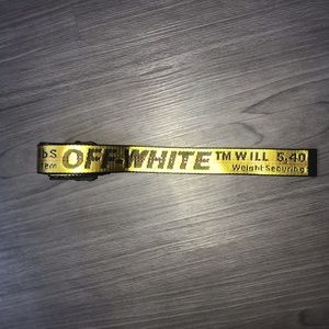 Off white belt